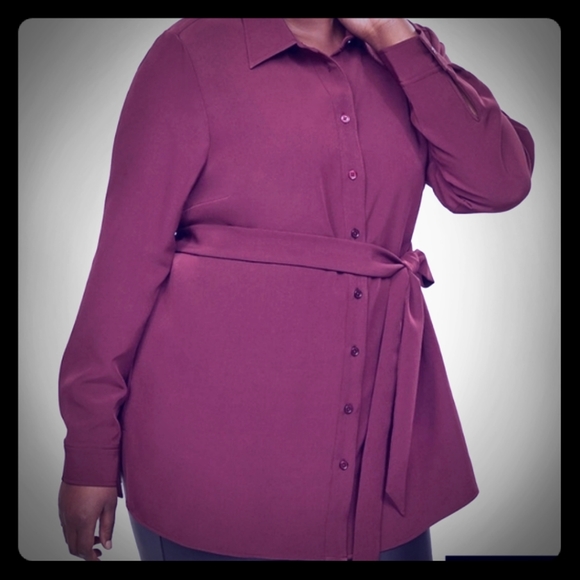 Lane Bryant Belted Tunic - Picture 2 of 3